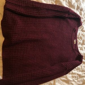 Cute maroon sweater